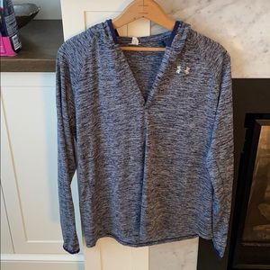 Under armour hooded athletic shirt